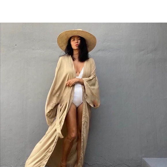 SandStone Washed Cotton Maxi Duster/ Kimono
$89 $89 - Picture 5 of 6